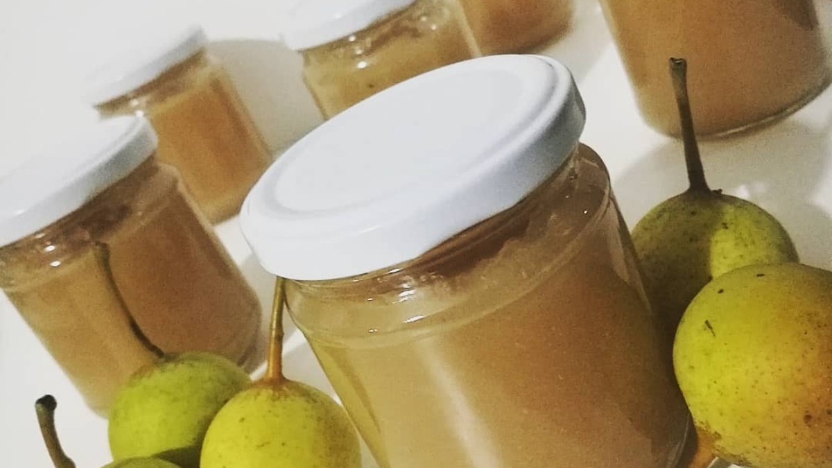 Marmellata di pere #marmellata #pere #confettura #frutta #fruttafresca #genuino #bio #biologico