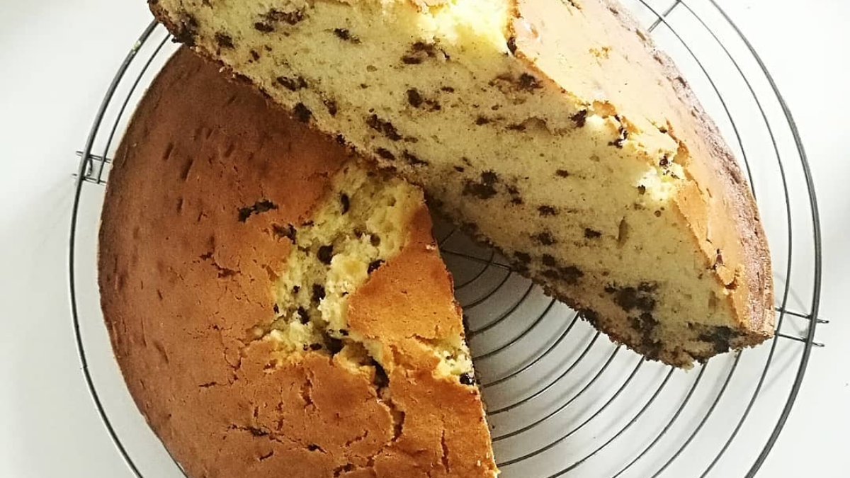 torta con gocce di cioccolato Nadia